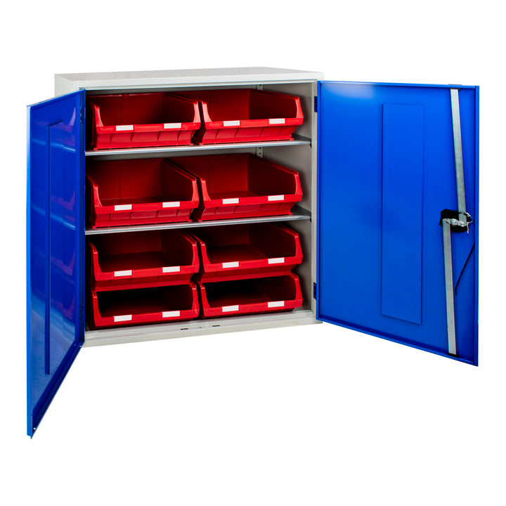 1000 x 1015 x 430mm Container Cabinet c/w 8 x TC6 Bins